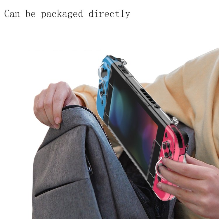 DSS-139 All-Inclusive Transparent Light And Thin Protective Case For Nintendo Switch Console...