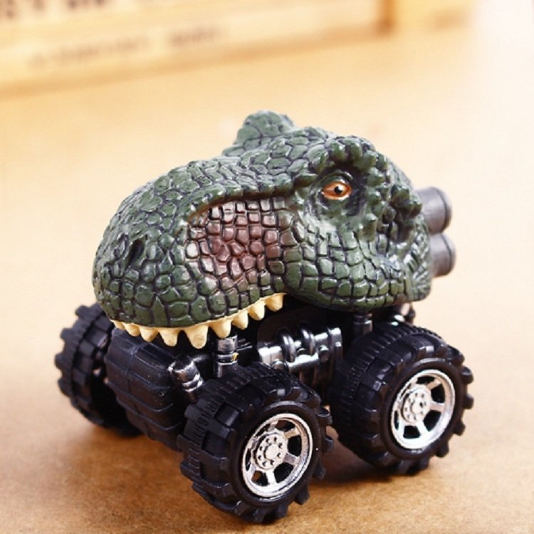 3 PCS  Children’s Gift Dinosaur Toy Car Model Pull Back Mini Toy Car