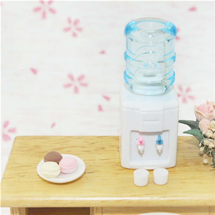 Mini Water Dispenser Doll House Miniature Toy Accessories Mini Water Dispenser Doll House Miniature Toy Accessories