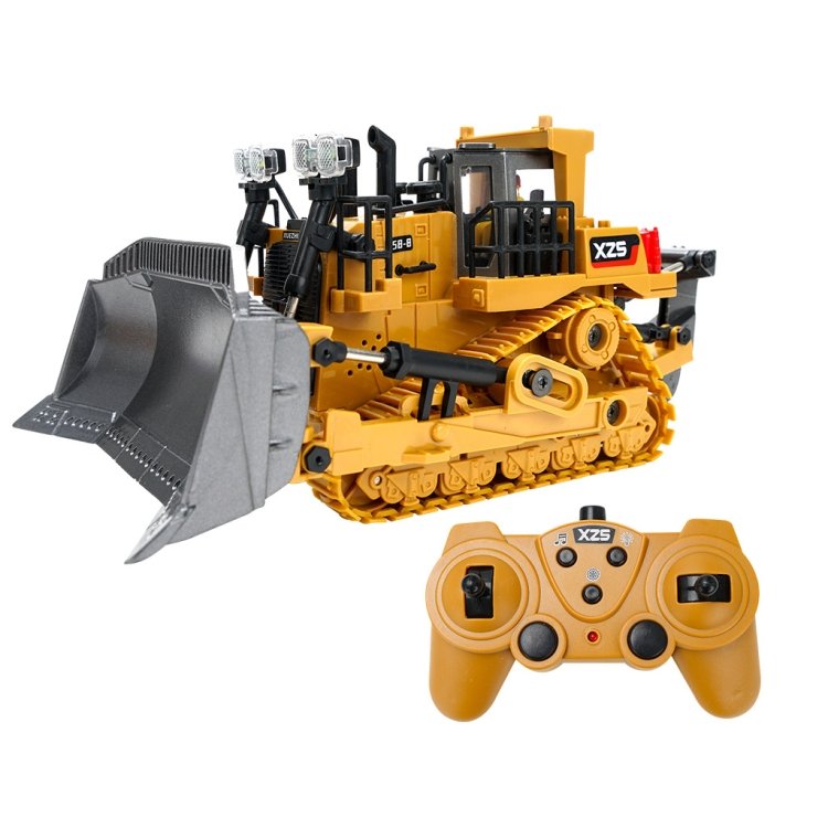 2.4G Remote Control Nine-Channel Crawler Heavy Bulldozer Children Remote Cont… 2.4G Remote Control Nine-Channel Crawler Heavy Bulldozer Children Remote Cont…