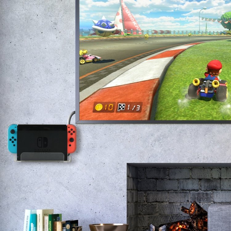 Game Console Wall Storage Bracket Game Console Accessories Storage Rack For Nintendo Switch...