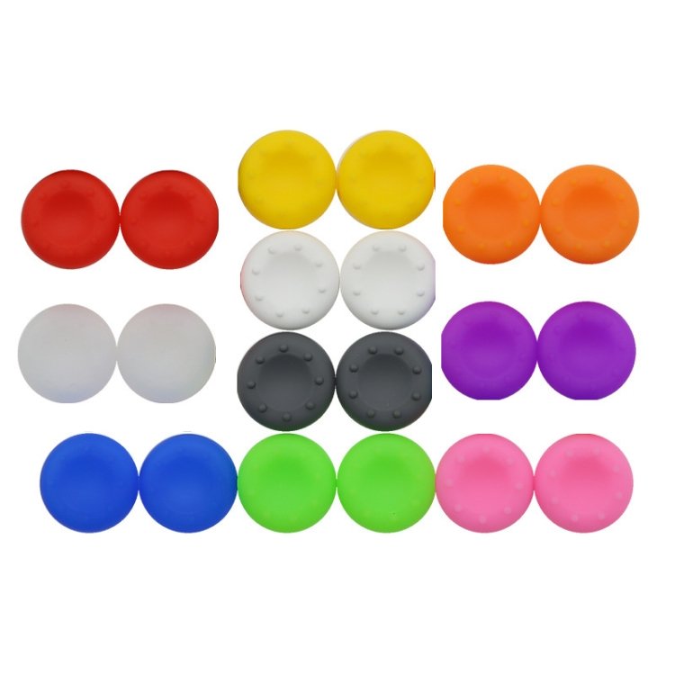 20 PCS Gamepad Silicone Rocker Cap For PS5/PS4/PS3/ONE//360/PRO/series X/S