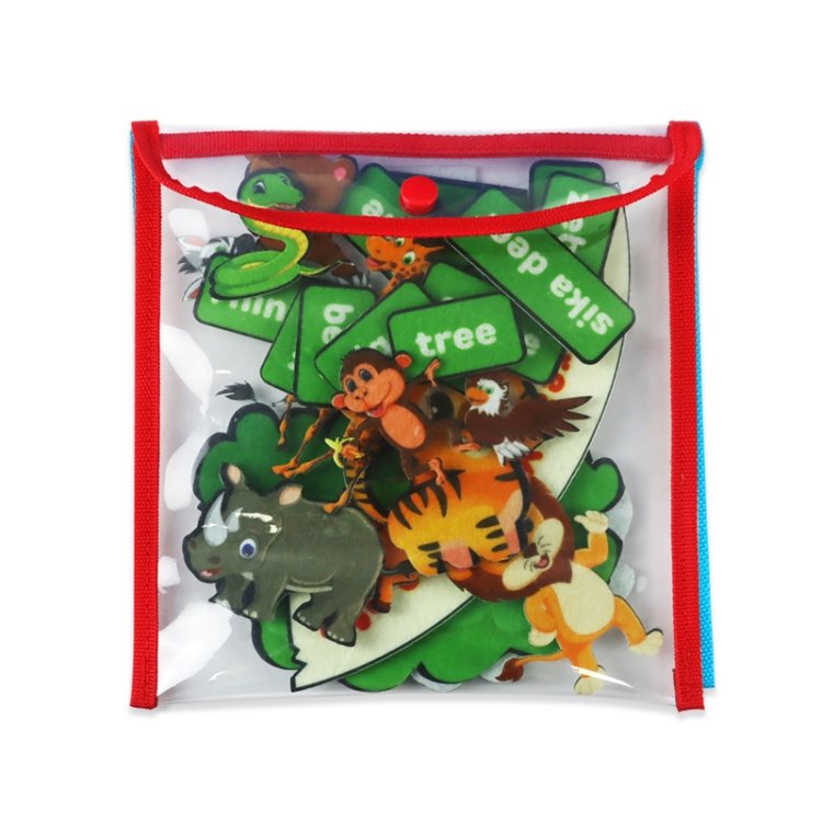 Storytelling Forest Animal Felt Sheet Early Education Enlightenment Awareness… Storytelling Forest Animal Felt Sheet Early Education Enlightenment Awareness…