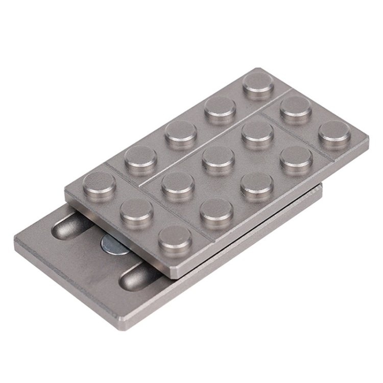 FS01 Stainless Steel Metal Magnetic Push Card Decompression Toy Fingertip Gyr… FS01 Stainless Steel Metal Magnetic Push Card Decompression Toy Fingertip Gyr…