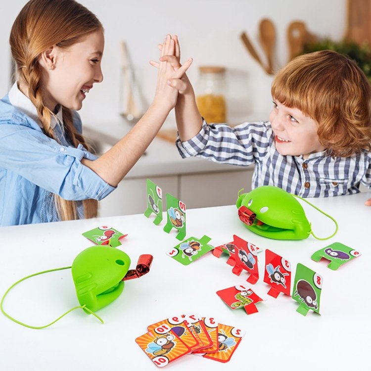 BY-0003 Frog Tongue Out Board Game Parent-child Interactive Desktop Toy… BY-0003 Frog Tongue Out Board Game Parent-child Interactive Desktop Toy…