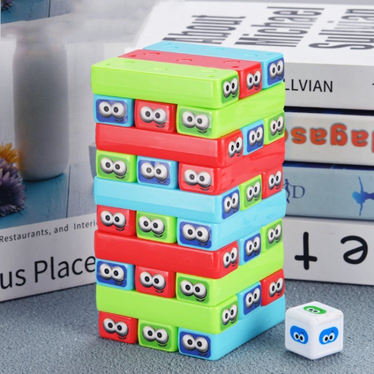 Early Education Stacking Tower Parent-child Game Interactive Toy, Small, Large Early Education Stacking Tower Parent-child Game Interactive Toy, Small, Large