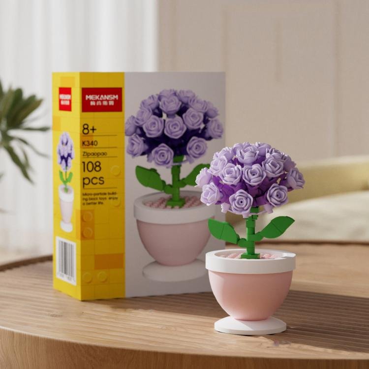 MEKANSM Mini Flower Building Blocks Micro Building Bricks Potted Plant Small … MEKANSM Mini Flower Building Blocks Micro Building Bricks Potted Plant Small …