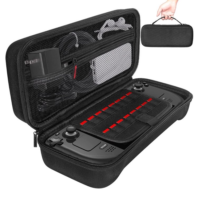 For Steam Deck Game Console Storage Bag Handheld EVA Oxford Cloth Hard Bag, Storage Hard Bag For Steam Deck Game Console Storage Bag Handheld EVA Oxford Cloth Hard Bag, Storage Hard Bag