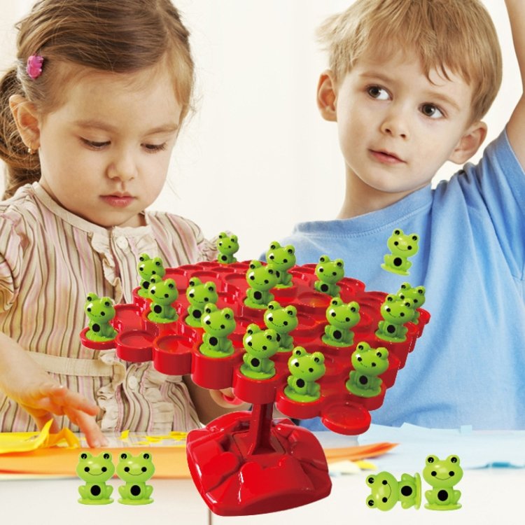 Children Stacking Fun Double Interactive Balance Top Tower, Style:… Children Stacking Fun Double Interactive Balance Top Tower, Style:…
