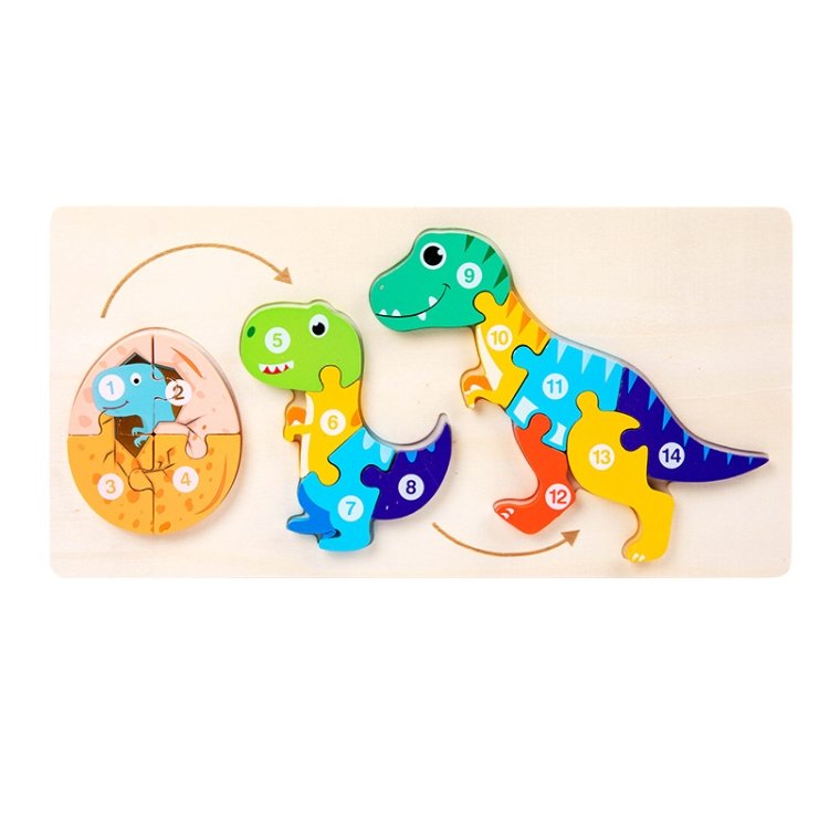 Animal Growth Process Evolution 3D Jigsaw Puzzle Toy Animal Growth Process Evolution 3D Jigsaw Puzzle Toy