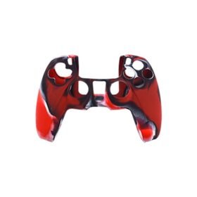 For PS5 Controller Silicone Case Protective Cover, White, Black, Camouflage Blue, Camouflage Red...
