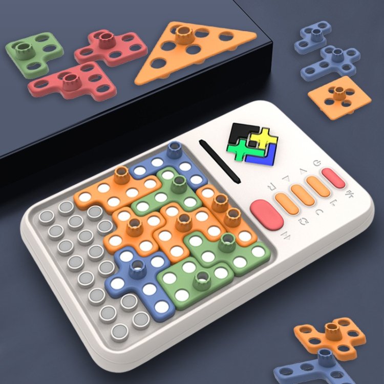 Q2 Tangram Hualongdao Geometry Puzzle Electronic Puzzle Transformation Toy… Q2 Tangram Hualongdao Geometry Puzzle Electronic Puzzle Transformation Toy…