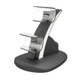 iplay HBP-253 For PS5 Game Wireless Handle Double Charging Base Placement Bracket, HBP-253 (White...