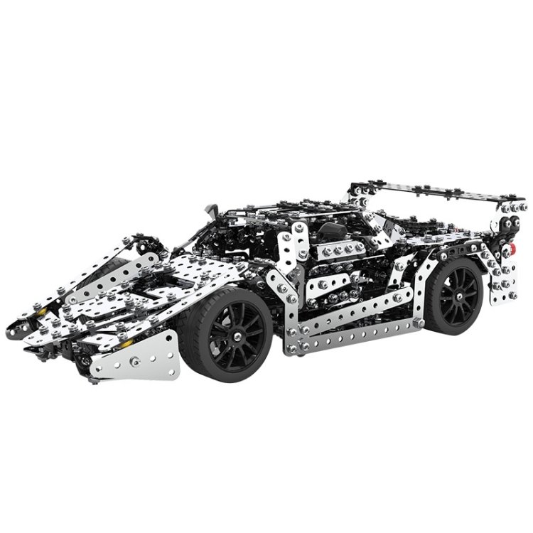 Assembly Metal Car Model Intelligence Handmade Assembly Toy Building Block Assembly Metal Car Model Intelligence Handmade Assembly Toy Building Block