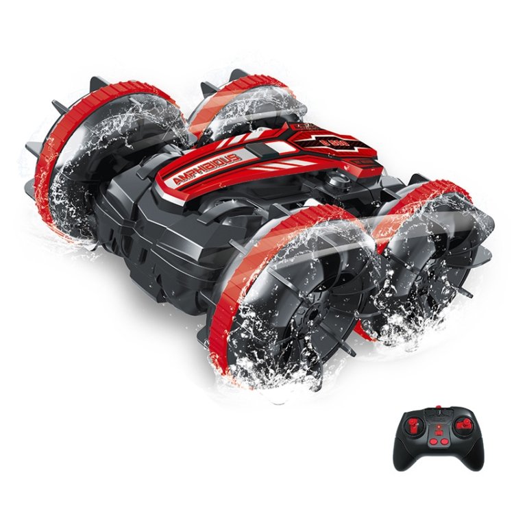 2.4G Amphibious Stunt Remote Control Car Double-sided Rolling Driving Childre… 2.4G Amphibious Stunt Remote Control Car Double-sided Rolling Driving Childre…