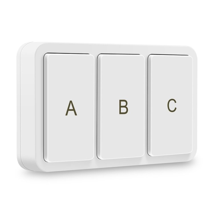 Zigbee Tuya Smart 3-key Situational Wireless Smart Switch, YSB33 Zigbee Tuya Smart 3-key Situational Wireless Smart Switch, YSB33