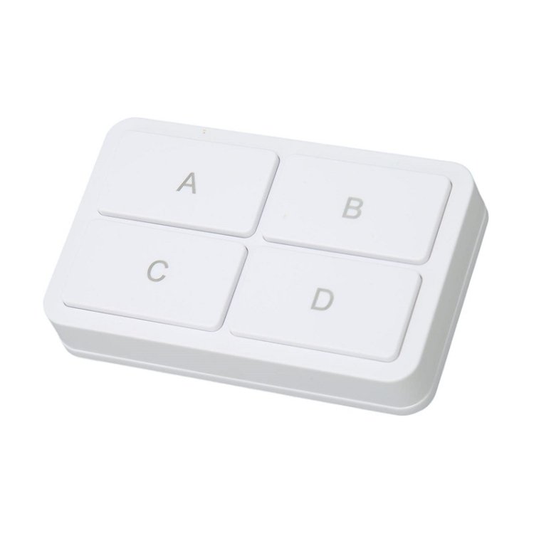 Zigbee Tuya 4-key Situational Remote Control Smart Switch, YSB34 Zigbee Tuya 4-key Situational Remote Control Smart Switch, YSB34