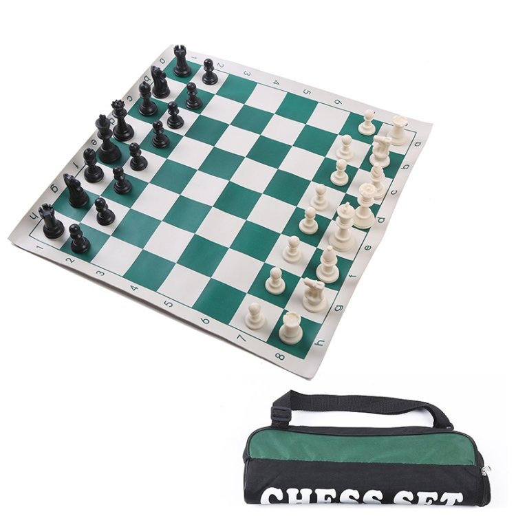 Foldable Portable Chess Set with Carrying Bag, Chess Set Foldable Portable Chess Set with Carrying Bag, Chess Set