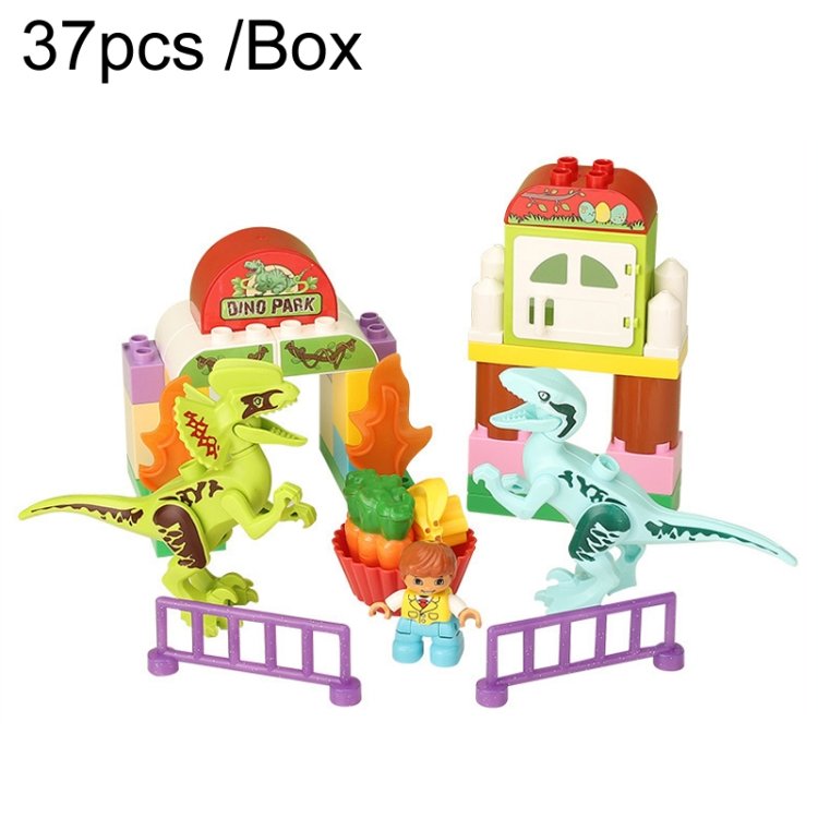 Children Dinosaur Building Block Paradise Large Particle Assembly Household T… Children Dinosaur Building Block Paradise Large Particle Assembly Household T…