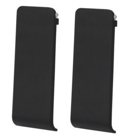 For Nintendo Switch Console 2pcs Replacement Kickstand Back Shell Holder, Transparent White, Blac...