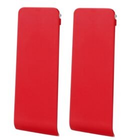 For Nintendo Switch Console 2pcs Replacement Kickstand Back Shell Holder, Transparent White, Blac...