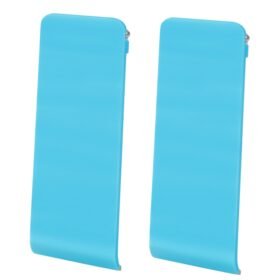 For Nintendo Switch Console 2pcs Replacement Kickstand Back Shell Holder, Transparent White, Blac...