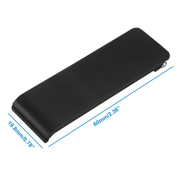 For Nintendo Switch Console 2pcs Replacement Kickstand Back Shell Holder, Transparent White, Blac...