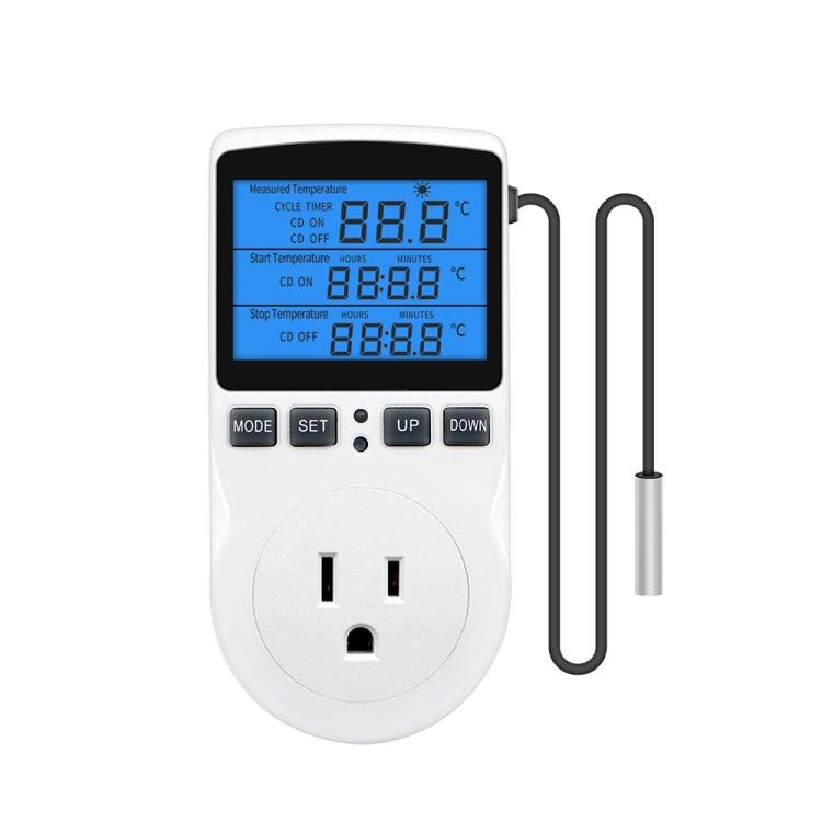 Backlight Smart Digital Thermostat Countdown Temperature Control Switch Socke… Backlight Smart Digital Thermostat Countdown Temperature Control Switch Socke…