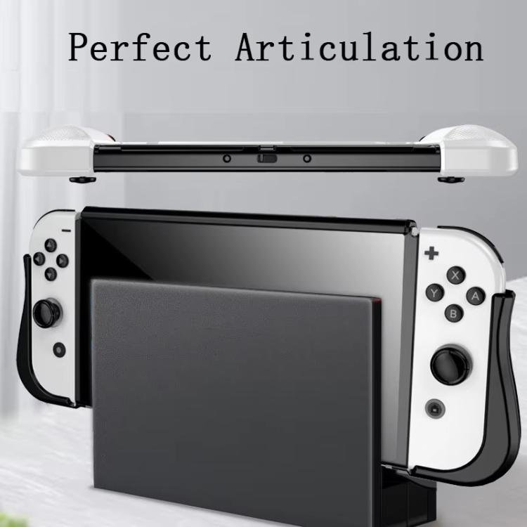 For Switch OLED Console TPU Protective Cover Integrated Shell With 2 Game Card Slots