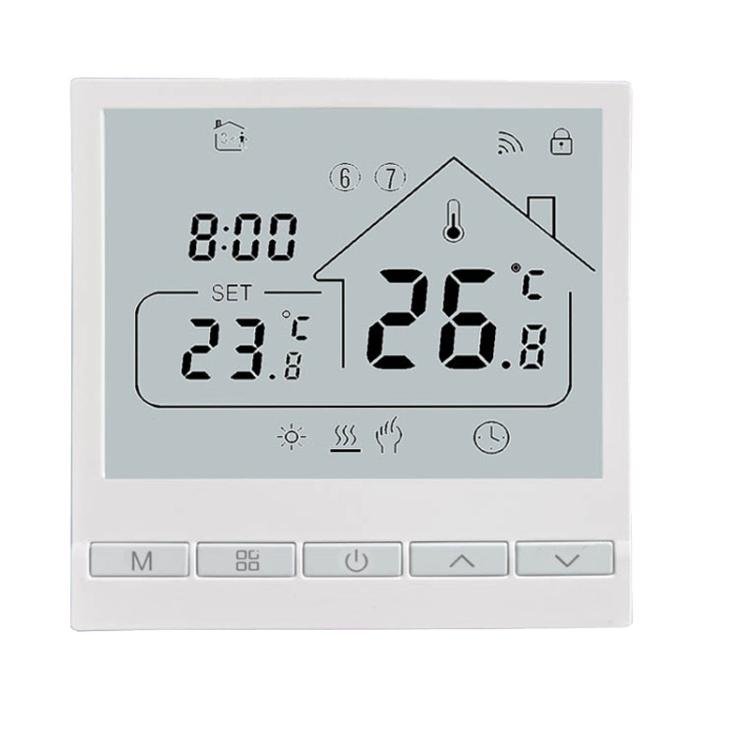 WIFI Floor Thermostat Support Tuya Smart Home App Remote Control Underfloor H… WIFI Floor Thermostat Support Tuya Smart Home App Remote Control Underfloor H…