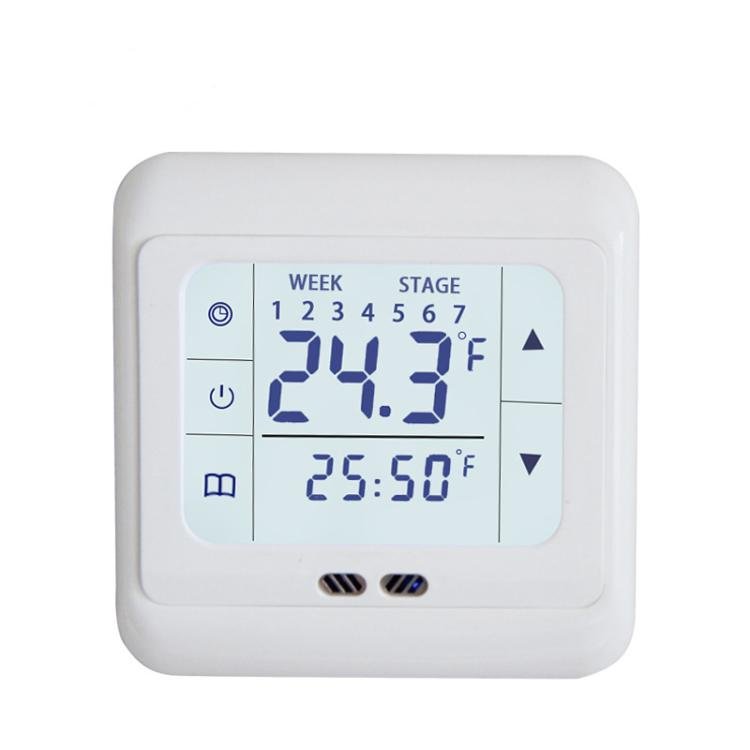 16A Floor Thermostat Underfloor Heating Temperature Regulator, No WiFi… 16A Floor Thermostat Underfloor Heating Temperature Regulator, No WiFi…