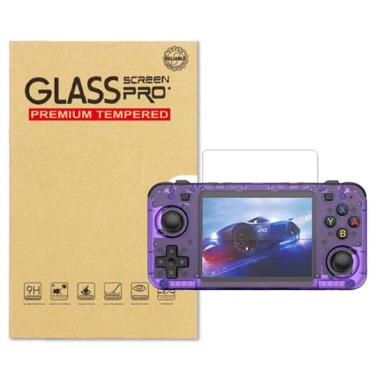 For BOYHOM R36H Console Screen Protector 9H Hardness Tempered Glass HD Clear Anti-Scratch Film