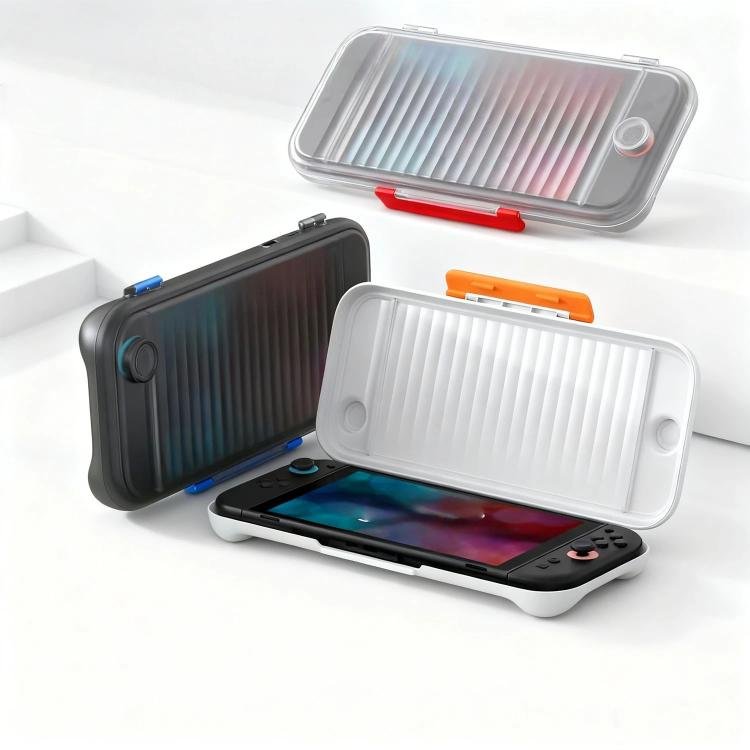 Hard Shell Storage Case for Nintendo Switch 2 Frosted Translucent Anti-Pressure Joystick Design