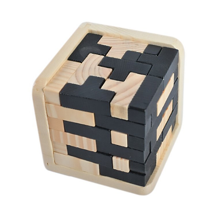 Creative 3D Puzzle Luban Interlocking Wooden Toys Creative 3D Puzzle Luban Interlocking Wooden Toys