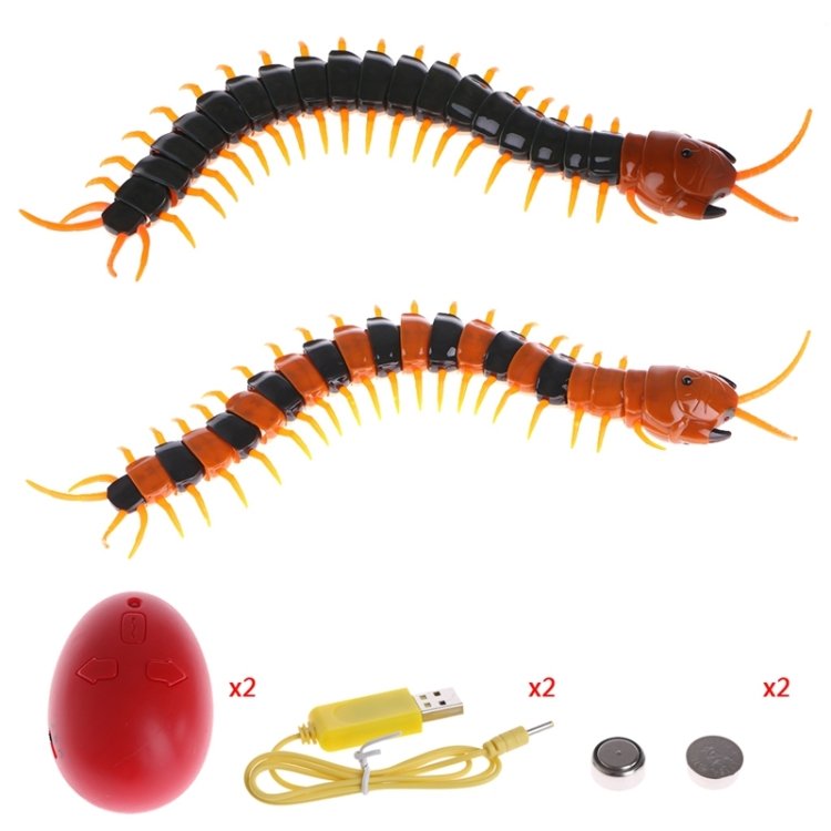Remote Control Animal Centipede Creepy-crawly Prank Funny Toys Gift for Kids, Color Random Delivery Remote Control Animal Centipede Creepy-crawly Prank Funny Toys Gift for Kids, Color Random Delivery