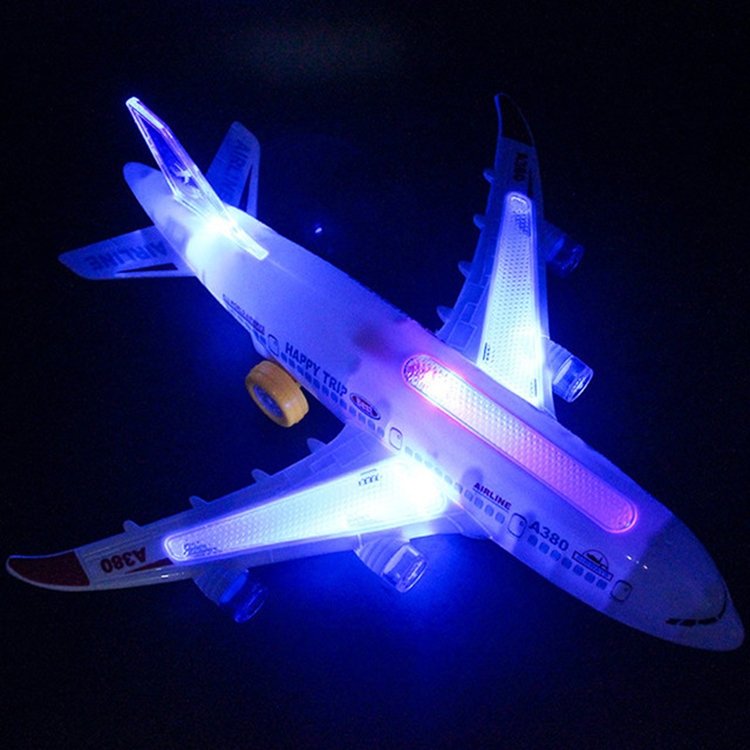 Model Airplane Toys Electric Flash Music Plane Kids Toy DIY Aircraft Gift Model Airplane Toys Electric Flash Music Plane Kids Toy DIY Aircraft Gift