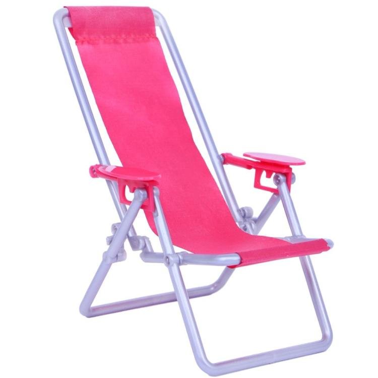1:6 Folding Canvas Beach Chair Recliner for Doll, Folding Canvas Beach Chair 1:6 Folding Canvas Beach Chair Recliner for Doll, Folding Canvas Beach Chair
