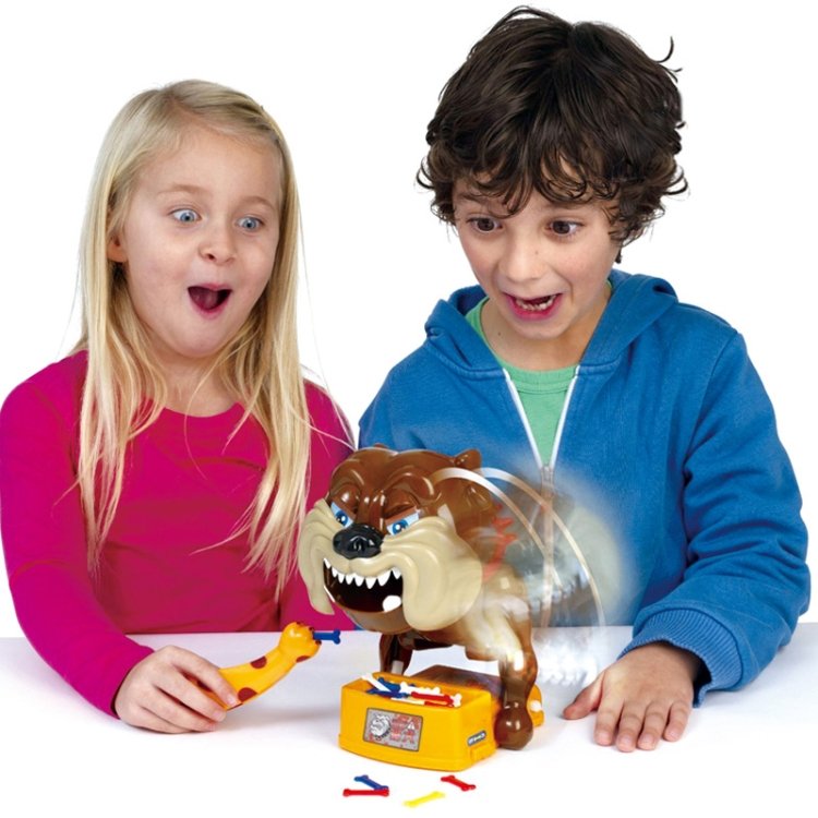Tricky Funny Toy Family Game Bone Stealing Hand Biting Bad Dog Tricky Funny Toy Family Game Bone Stealing Hand Biting Bad Dog