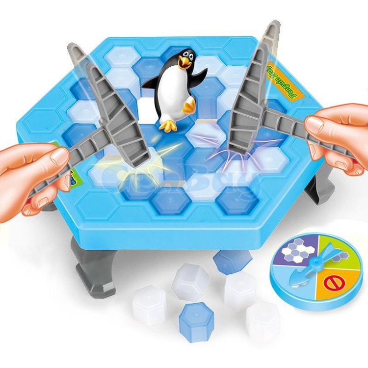 Family Game Penguin Trap Ice Breaking Saving Penguin, Random Package Delivery Family Game Penguin Trap Ice Breaking Saving Penguin, Random Package Delivery